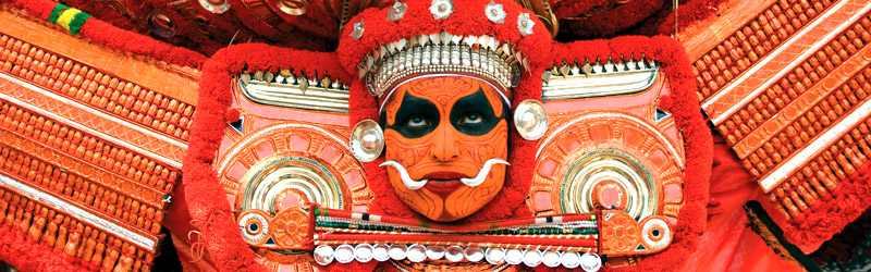 Südindien Theyyam Dance